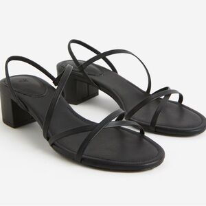 H&M Women’s Strappy Blocked Heels